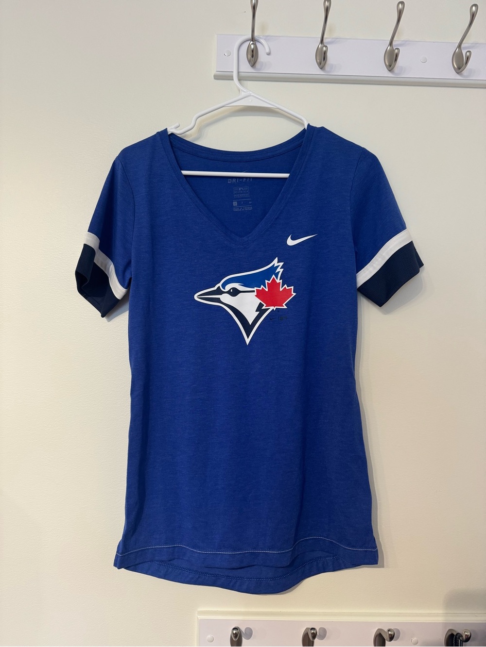Nike Women’s Blue Toronto Blue Jays V-Neck Tee